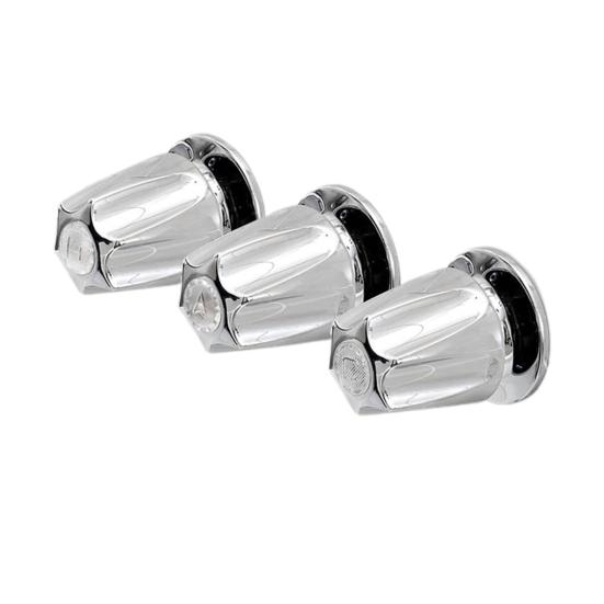 3Pcs Shower Knob Replacement for Price/pfister Verve Tub Shower Anti-Corrosion Anti-Rust Easy Installation Bathroom Remodel Kit