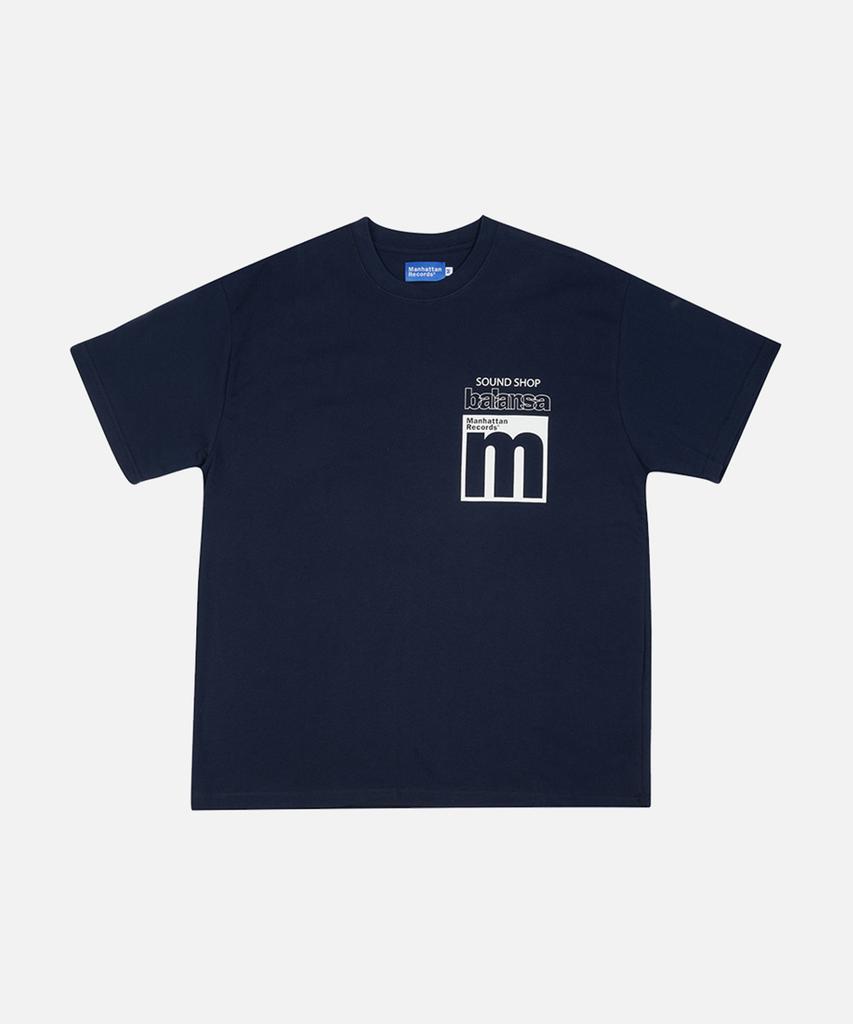 Maenhatanlekojeu Mr X Баланса Проигрыватель S/S - Темно-синий