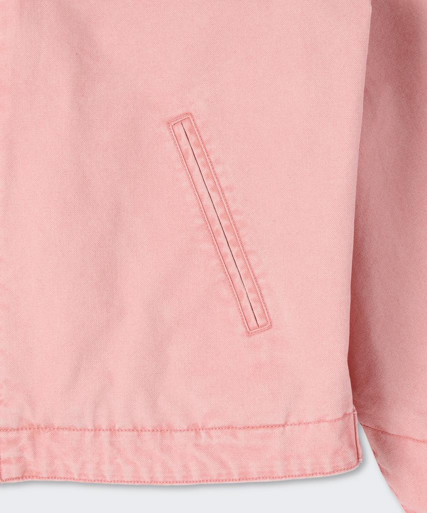 Musinsa Standard Pigment Canvas Work Jacket [Desert Pink]