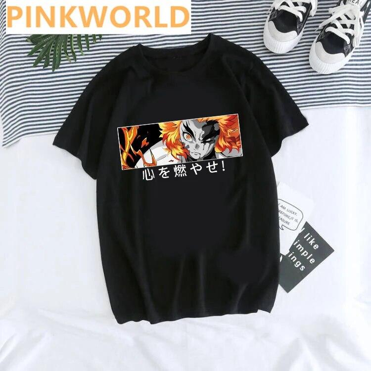 Japanese Anime Cartoon Funny Fashioin WoUnisex T-shirt Print Ladies T-shirt Casual Basis O-collar Black Shirt Short Sleeve Tshirt