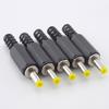 5pcs DC Male Plug 4.0*1.7mm Power Adapter Socket Outlet Power Jack Connector Welding Audio DIY Parts Yellow Head