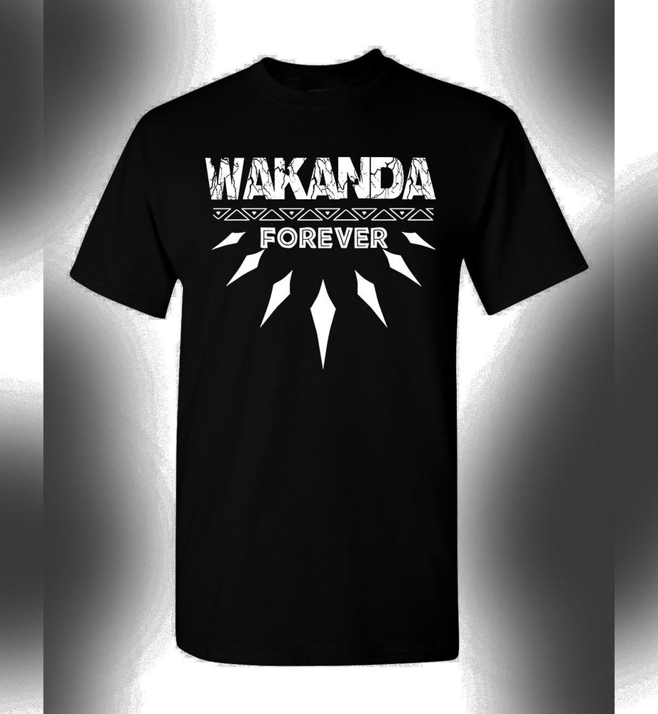 Wakanda Forever Shirt Black Panther Shirt King T'Challa Superhero Shirt Unisex T-Shirt