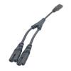 28см Высококачественный сетевой шнур IEC320 C7 на C8 Гибкий Увеличенной длины для Домашнего офиса Сценического использования Прочная конструкция