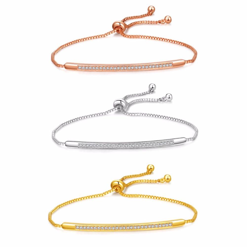 Регулируемый браслет со стразами, простой браслет-манжета из нержавеющей стали, креативный хрустальный браслет, женский