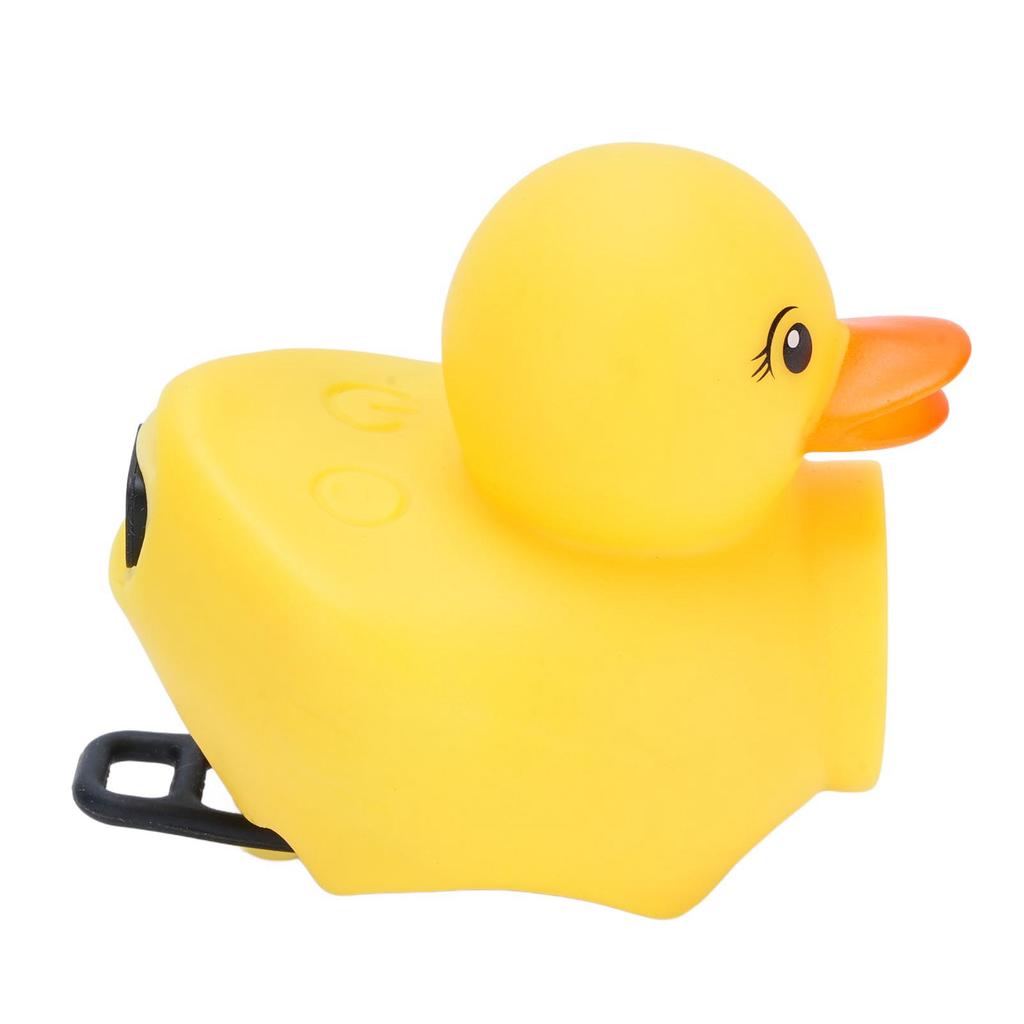 Duck Bicycle Horn with Light Silicone 850mAh Battery Improve Safe Riding Duck Bike Bell for Electric Scooters