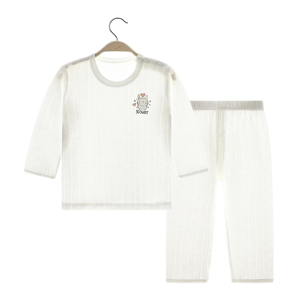 Милый детский домашний костюм, летние пижамы из чистого хлопка для мальчиков и девочек с героями мультфильмов