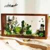 Eternal Flower Solid Wood Frame DIY Kit: Handmade Dried Flower Ornament for Team Building & Gifting