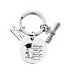 Stainless Steel Keychain for 2025 Graduation - University & High School Senior Gift In European and American Style