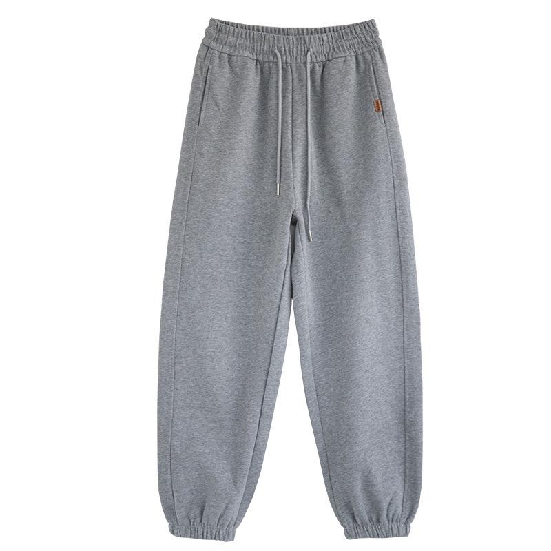 Grey Sweatpants Women's Loose Leggings New Spring and Autumn Casual and Thin Harlan Pants Small Sweatpants