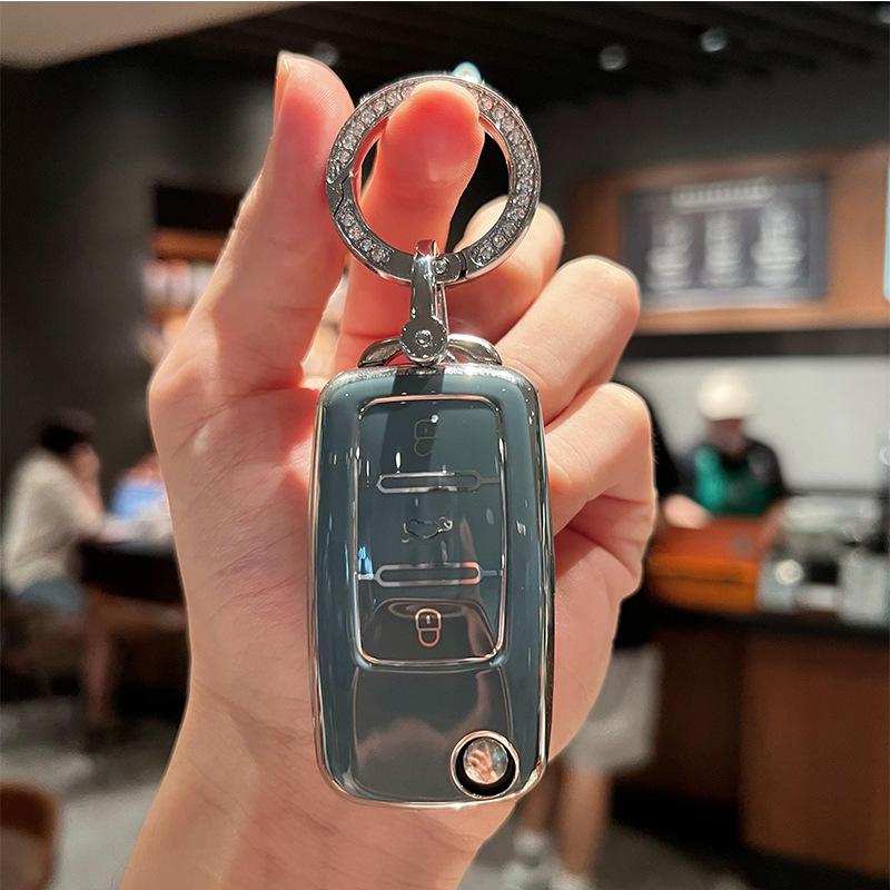 Чехол для ключа Volkswagen для Lavida, Sagitar, Tayron X, Golf, Lamando, Passat, Magotan, Tiguan L