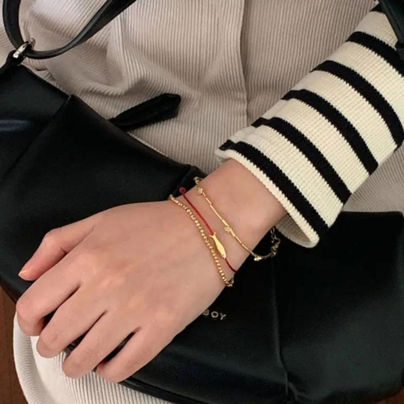 2 шт. Модный браслет на ногу с подвеской в виде золотой рыбки, цепочка на ногу, браслеты на лодыжку с удачным карпом, пляжные украшения, простые синие/красные плетеные браслеты на лодыжку