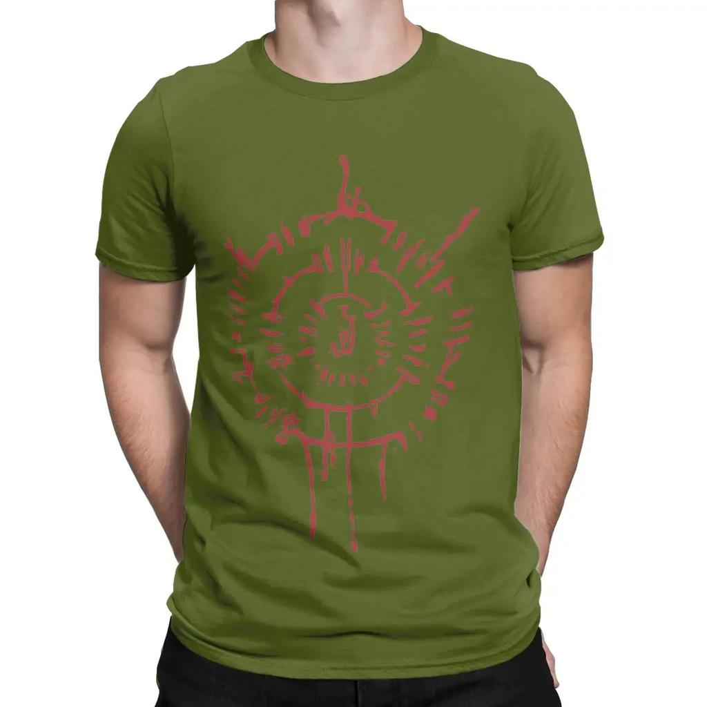 Astarion Adventures BG3 Men T Shirt Baldurs Gate Humorous Tee Shirt Short Sleeve Round Neck T-Shirt 100% Cotton Printed Clothing