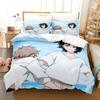 3D Print Seaside Stranger Bedding Set Cartoon Anime Three-piece Set Adult Kid Bedroom Duvet Cover Sets Home Textiles Bedding Set