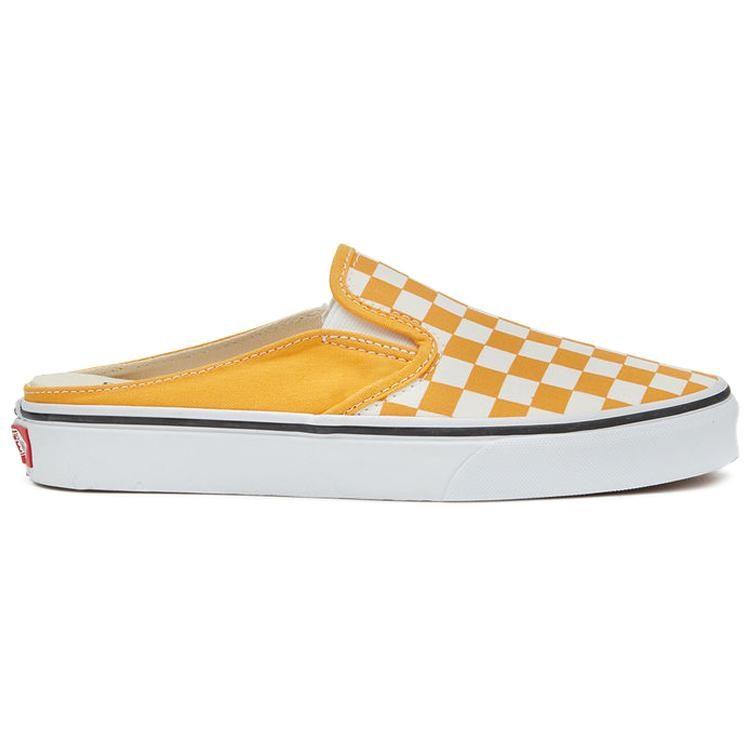 Vans Кеды-слипоны 'Yellow White' в клетку VN0A4P3UWOF