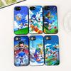 Cover for Samsung Galaxy S24 S25 S23 FE Ultra Plus S7 Edge S25+ S23+ A56 5G Casing Phone Case game S-Sonics Anime HedgehogS