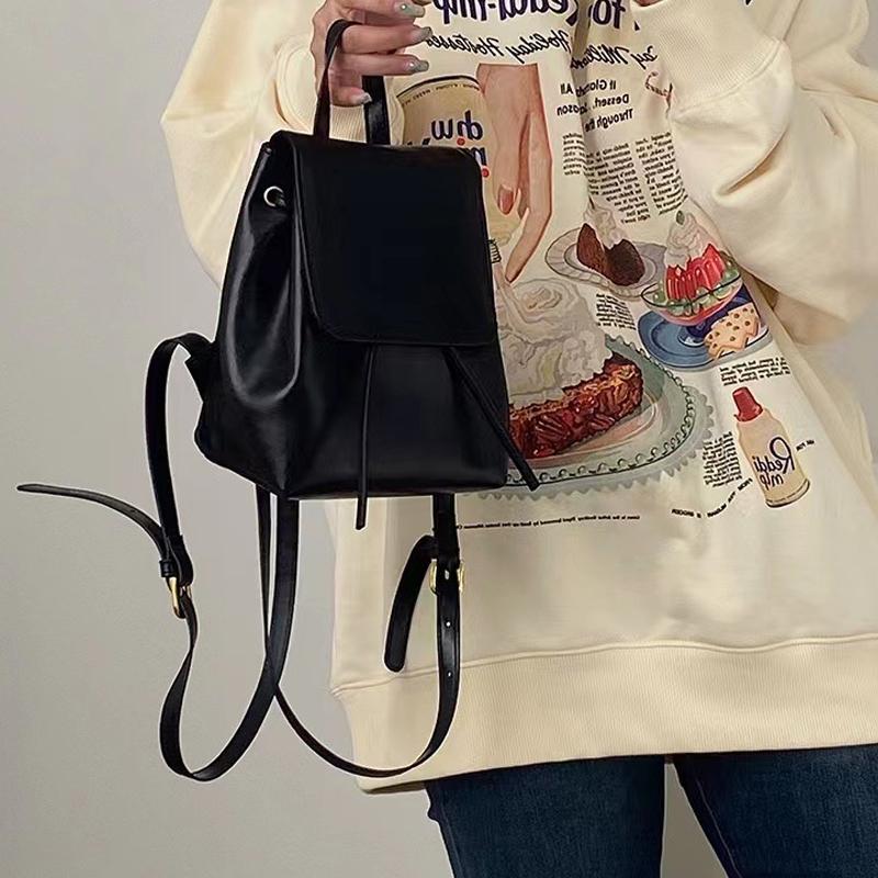2024 Новый универсальный женский рюкзак, маленькая женская сумка в стиле ретро