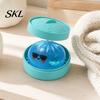 Safe Stress Ball Halloween Dumpling Relief Toy, Pumpkin Ghost Steamed Bun Squeeze Toy Sensory Fidget Party Favors Anxiety