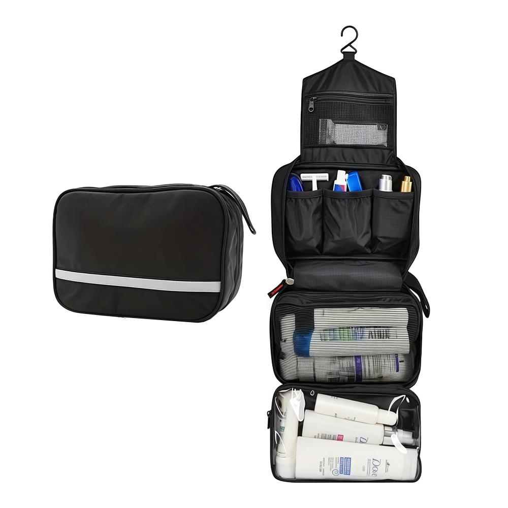 Трехфункциональная дорожная сумка для стирки, портативная сумка для раздельного хранения сухого и влажного, многофункциональная косметичка из чистого нейлона.zwq