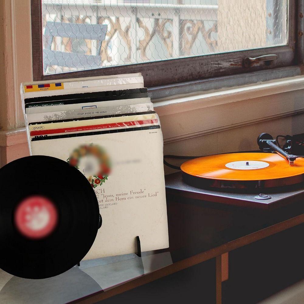 Waterproof Vinyl Record Holder Multi-layer CD Display Stand Acrylic Record Rack  Photo Frame