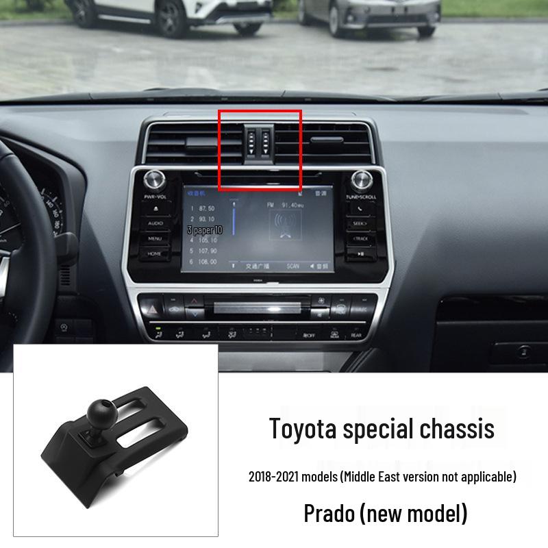 Автомобильный держатель для телефона для Toyota Camry 6-го поколения, Corolla, Highlander - Аксессуар с клипсой