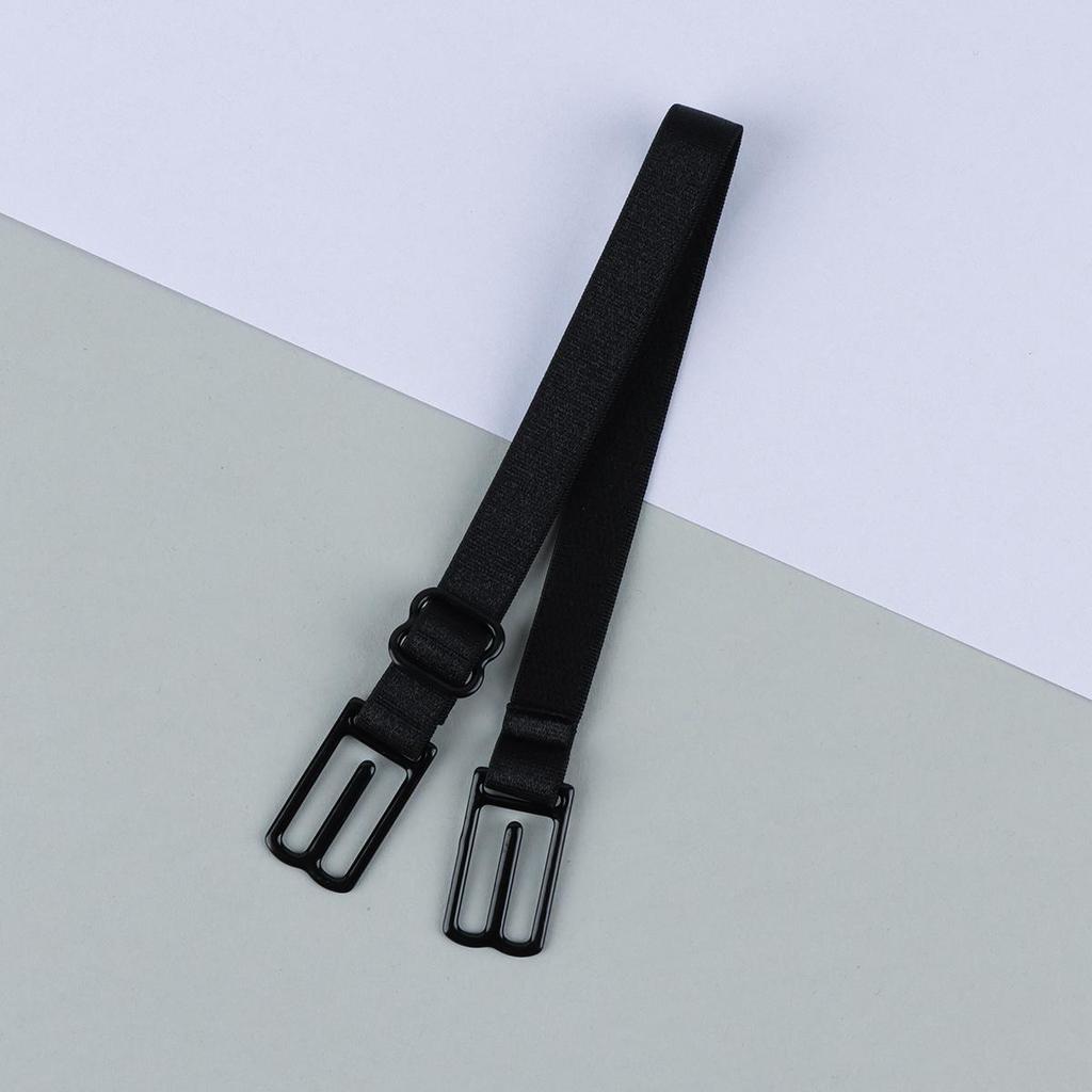 Women Anti Slip Bra Strap Double-shoulder Female Holder Buckle Belt With Back Hasp Invisible Elastic Straps Lingerie Accessory