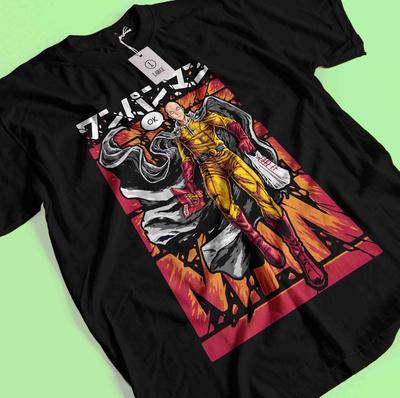 Футболка One Punch Man Футболка Сайтама Футболка Гароу Футболка Фубуки Футболка Генос Аниме Манга OK Футболка