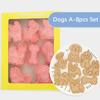 8Pcs Cute Puppy Dog Cookie Cutters Pressable Biscuit Mold Pet Birthday Party DIY Cookie Stamp Kitchen Bakeware Tools 1