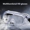 Clear Safety Splash-Proof Labor Glasses Welding Men Women Eye  Off-road Cycling Safety Anti-Fog Dust-proof Eyeglass