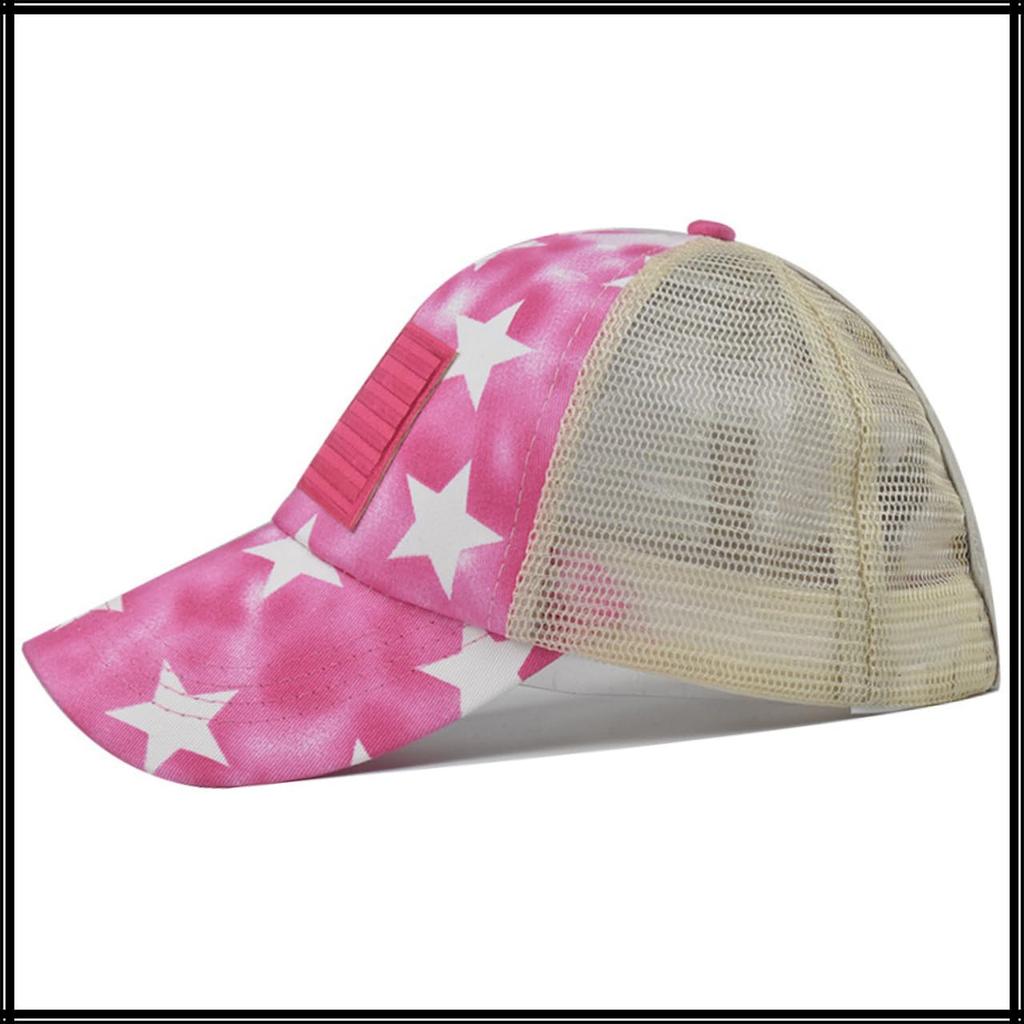 Бейсболка White Fang CZA449, Кепка, Сетка, Кепка, Дышащая, Регулируемая, Звезда, Спорт, Мужская, Женская, (черный)