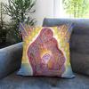 A-Alex GreyS Art Cushion Cover Comfortable Reversible Pillow Cover Ideal for Car Sofa Bedroom & Beyond