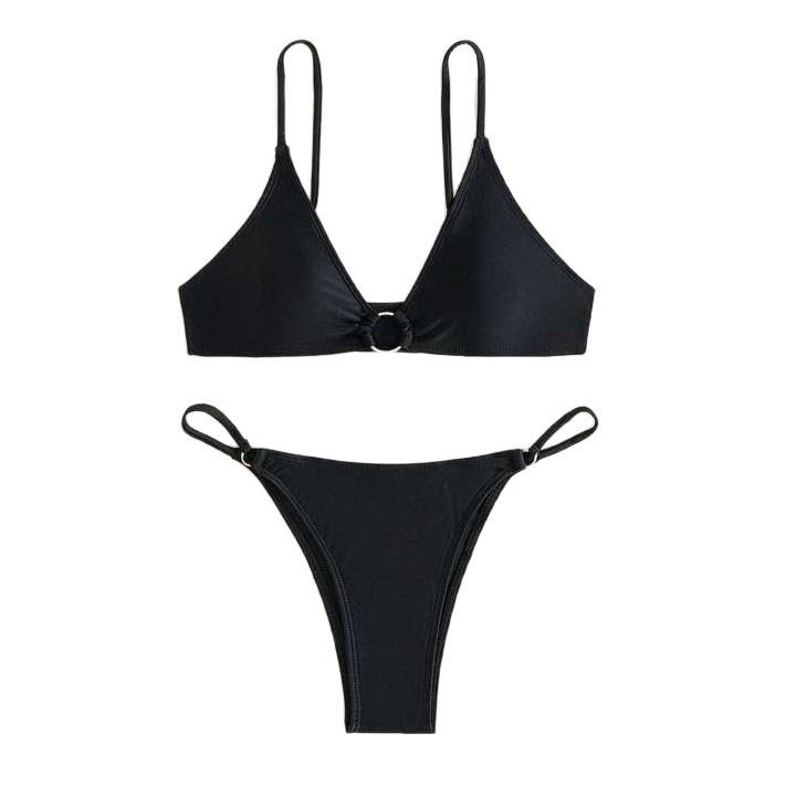 Swimsuit female sexy suspender bikini bikini hot beach vacation split swimsuit female