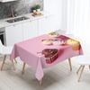 Скатерть для кексов для гурманов, водонепроницаемая прямоугольная скатерть для свадебной вечеринки, ресторанный стол, кухонный дом