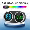 HUD Head-up Display GPS Digital Speedometer for Car Motorcycle Gauge Odometer Clock Speed Alarm Auto Car Electronic Device