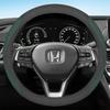 For Honda CIVIC 2011 - 2015 2016 2017   Car Steering Wheel Cover Non-slip 11color Leather 36cm Auto interior Accessories