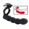 7 режимов Страпон Двойное проникновение Анальная пробка Анальный фаллоимитатор Вибраторы для женщин Вибратор Секс-игрушки
