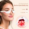Массажер для глаз очки Массажер для глаз, стимулирующий выработку коллагена Удаление мешков под глазами Портативный инструмент для ухода за глазами для женщин