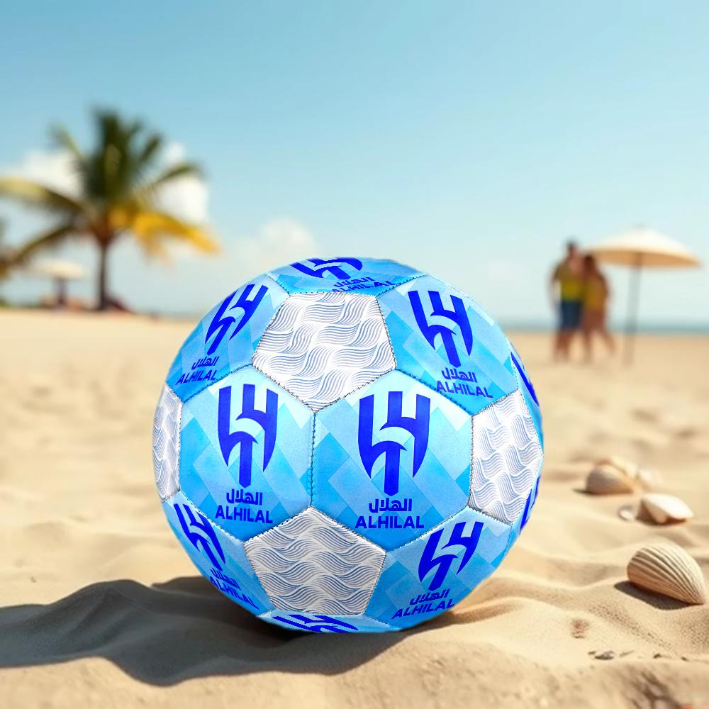 1pc Al-Hilal Saudi Football Club Football Soccer Ball Size 5 Indoor Soccer Ball Fashion Colorful Backyard Game -Great For Sports Fans Gift