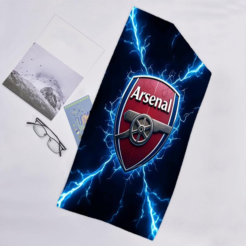 1pc A-Arsenal10 Beach Towel, Beach and Seaside Swimming Pool Equipment, Fashion Pattern, Rectangular, Travel Essentials