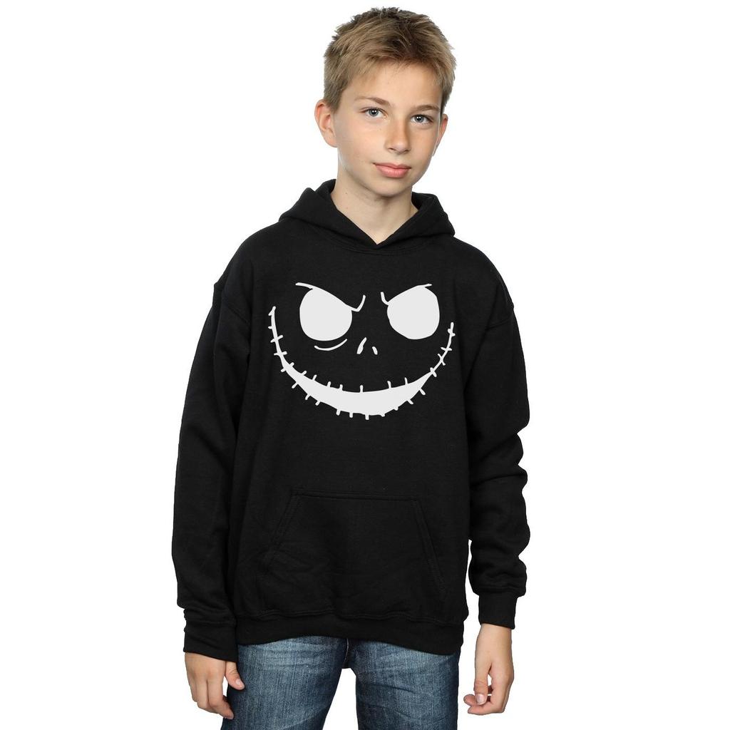 Disney Boys Nightmare Before Christmas JackÂ´s Face Bold Hoodie