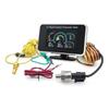 Universal Car 12V/24V LCD Digital Truck Car Oil Pressure Gauge Voltmeter Water Temp Meter Combination Table with 1/8 NPT Sensors