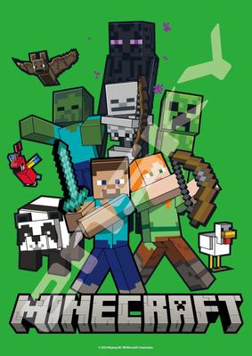 Ensky MINECRAFT Режим приключений 18.2 x 25.7 см Пазл Minecraft, 208 деталей, ПАЗЛ 208-123, от 4 лет