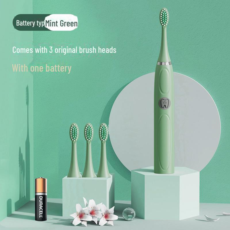 Rechargeable Sonic Electric Toothbrush with Soft Bristles for Adults.