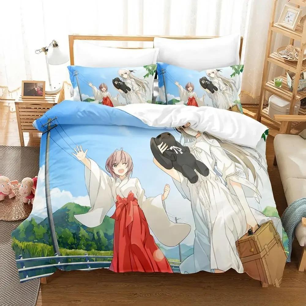 Sexy Yosuga No Sora Bedding Set King Queen Twin Size Duvet Cover Comforter Pillowcase for Boys Girls Adults