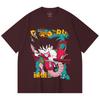 230 г/м² 100% хлопок Dragon Ball V35 Принт Goku Унисекс Тяжелая хлопковая футболка