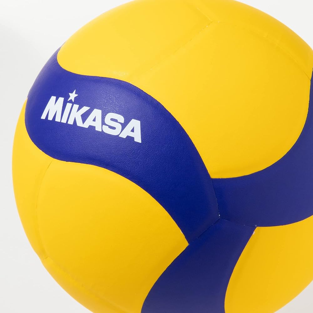 MIKASA VT370W Медицинский мяч для тренировок по волейболу 370 г Желтый/Синий для общего, университетского, школьного использования