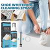 Portable Shoe Brightening Cleaner Spray - 30ml Stain Remover for White Shoes | Fast, Water-Free, Deep Cleaning & Brightening for Travel & On-the-Go Us