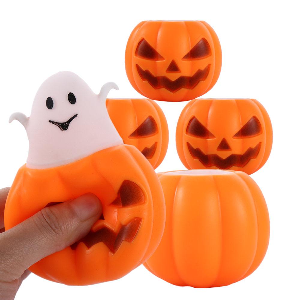 Kids Toys Anti Stress Squeeze Ball Halloween Party Decorations Decompression Toys DIY Home Supplies