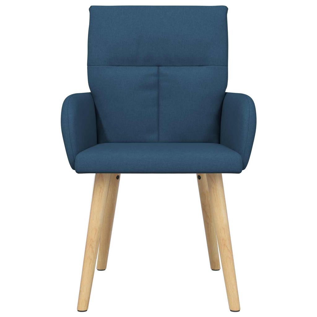 Dining Chairs 6 pcs Fabric Blue 60 x 56 x 96 cm