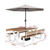 Outdoor Integrated Dining Set