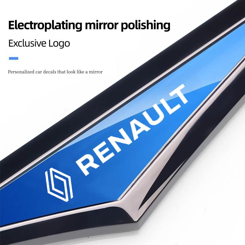 For Renault 2026 New Hub Caps Alloy Car Stickers Car Accsesories Accessory for Renault RS Megane Clio 4 Captur Talisman Laguna 3